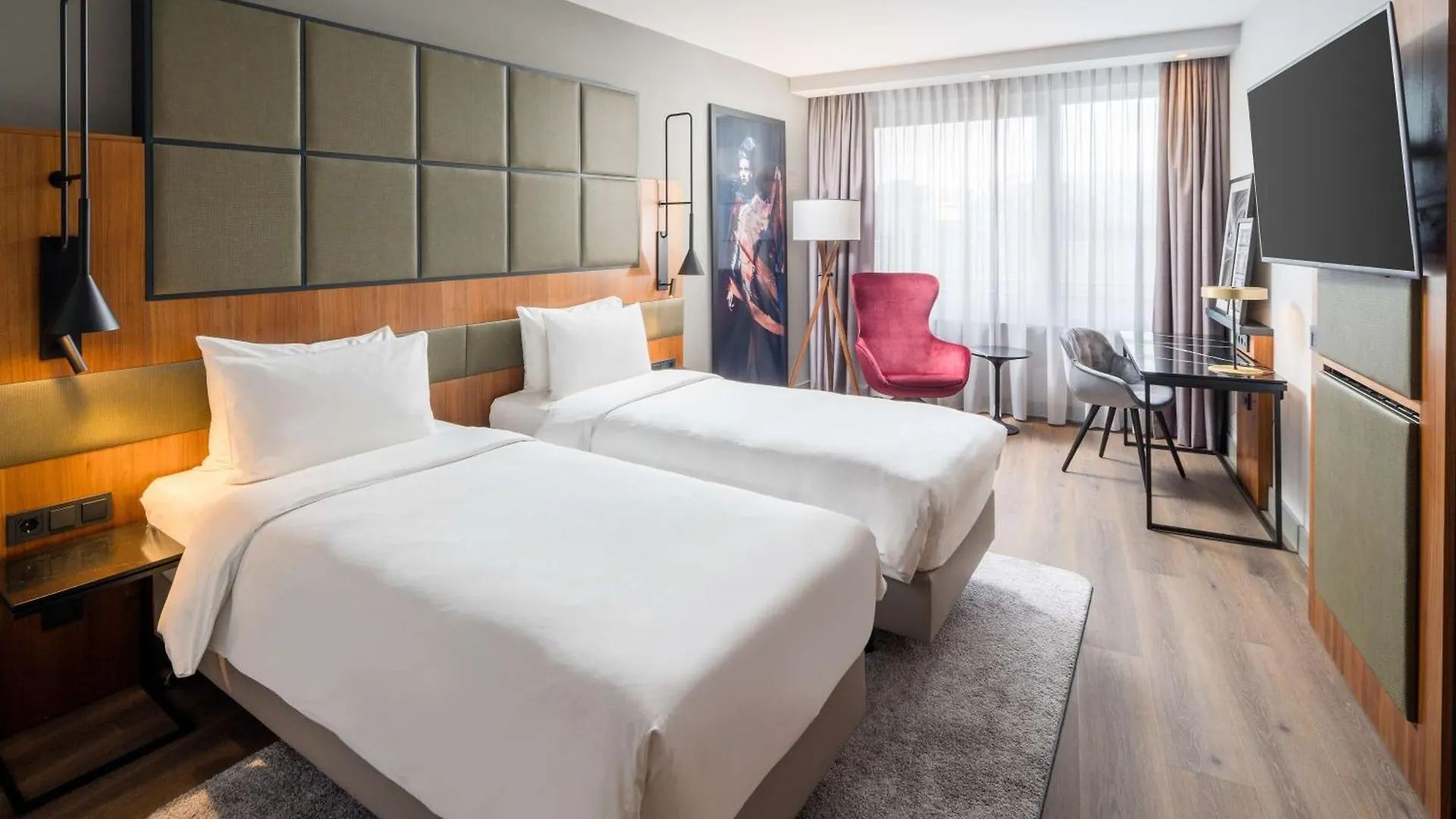 **** Otel Radisson Blu Hotel, Hamburg Airport Almanya